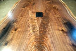 Two Part Live Edge Conference Table Set 2
