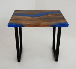 Layered Resin River Side Table 2