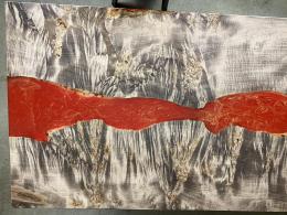 Red Epoxy River Dining Tables 8
