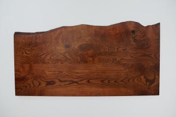 Ash Headboard With Cherry Stain