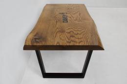 Small Live Edge Coffee Table With CNC Engraving 1859 4