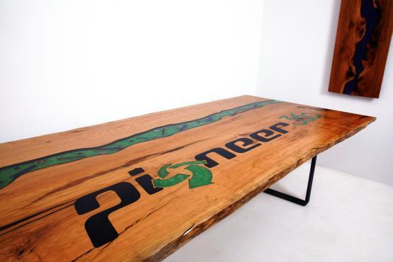 Custom Built Rectangle Table Top  Solid Wood, Handcrafted, Industrial and  Made To Order Contract Furniture