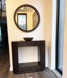 Modern Solid Wood Square Side Table 8