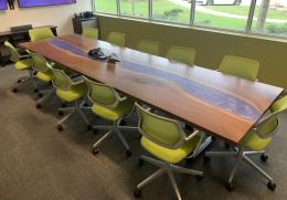 Large River Conference Table With Power Grommets 13