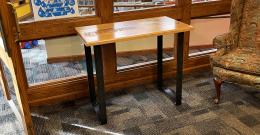 Laser Etched Accent Table For Salem Public Library 2