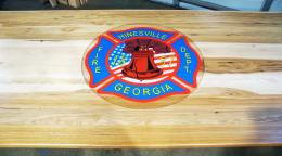Conference Table For A Fire Station 7