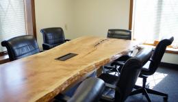 Live Edge Cherry Conference Table 8