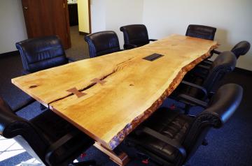 Live Edge Cherry Conference Table