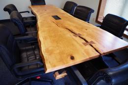 Live Edge Cherry Conference Table 5