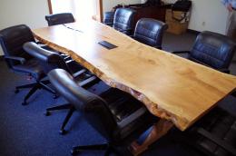 Live Edge Cherry Conference Table 6