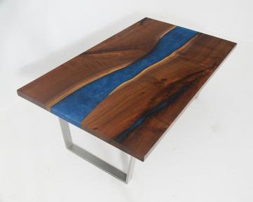 Walnut Coffee River Table