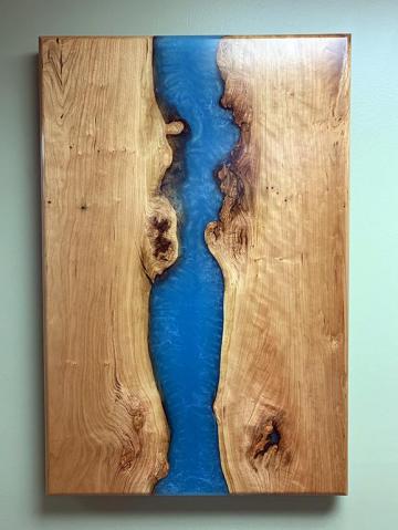 Cherry Wood Wall Art